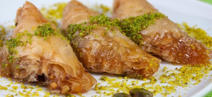 Baklava - turecki deser z syropem