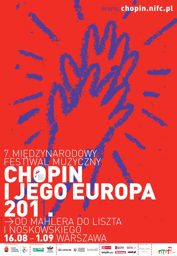 Plakat Festiwalu Chopin i jego Europa