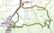 mapa zakopane