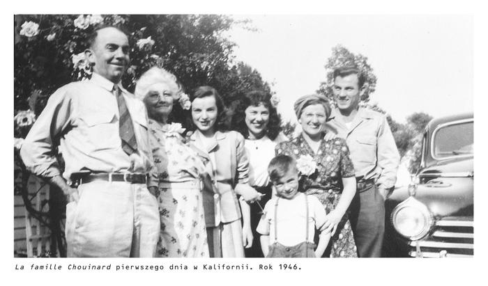 Rodzina Chouinard, Kalifornia 1946 rok