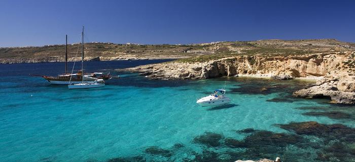 Malta. Wyspa Comino