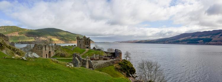  Jezioro Loch Ness najlepiej wygląda ze wschodniego wybrzeża