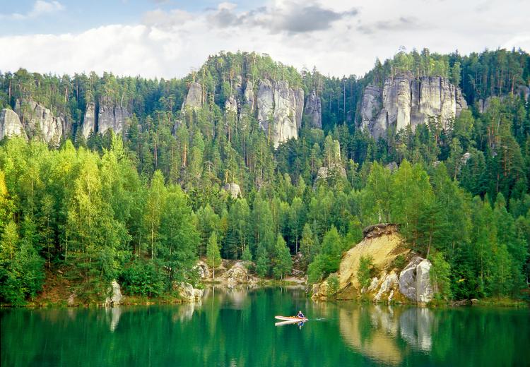 Skalne Miasto w Czechach - Adrszpaskie Skały
