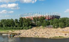 Plaże w Warszawie: plaża Poniatówka