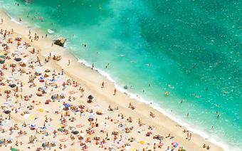 Lazurowe Wybrzeże: plaża w Nicei