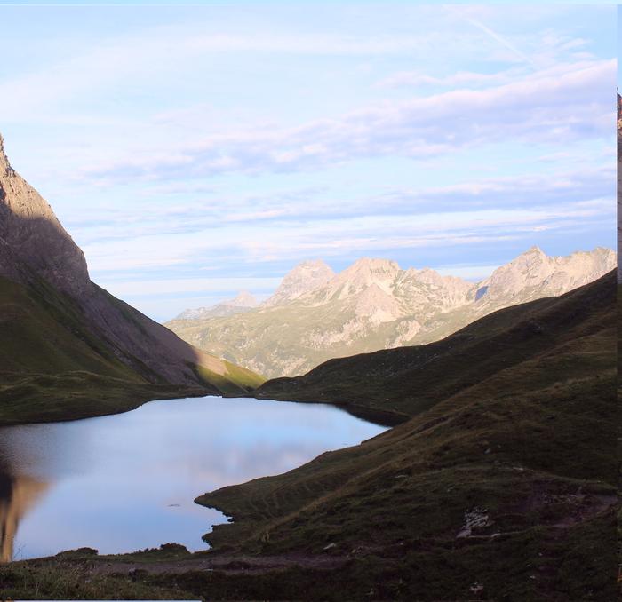 Rappensee - jezioro alpejskie na około 2100 m npm