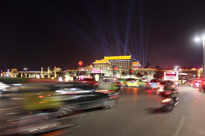 Xi'an nocą