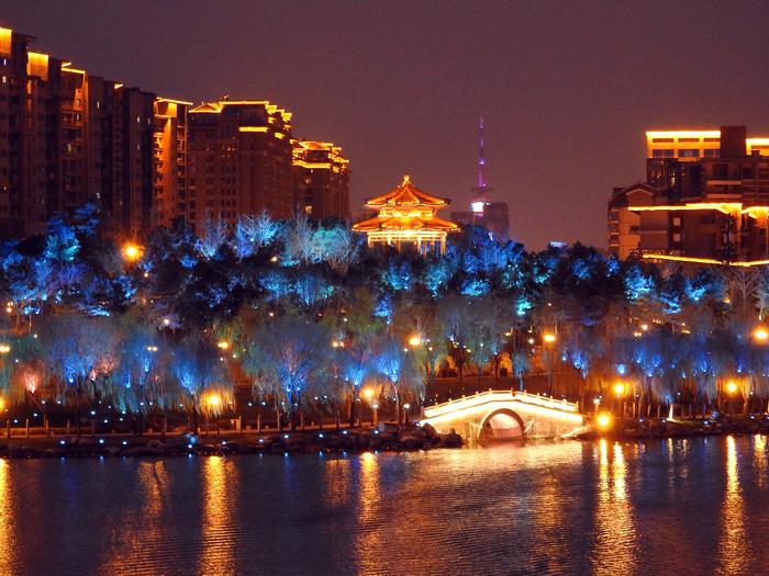 Xi'an nocą