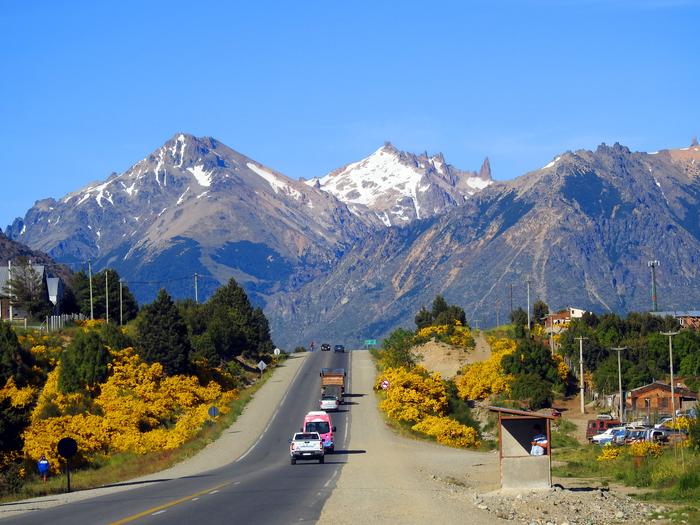 Droga nr 40 - wylot z Bariloche na Esquel