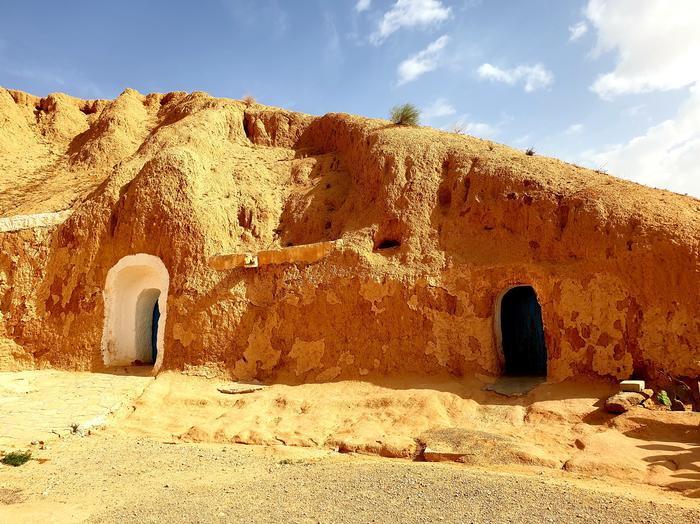 Domy troglodytów w Matmacie