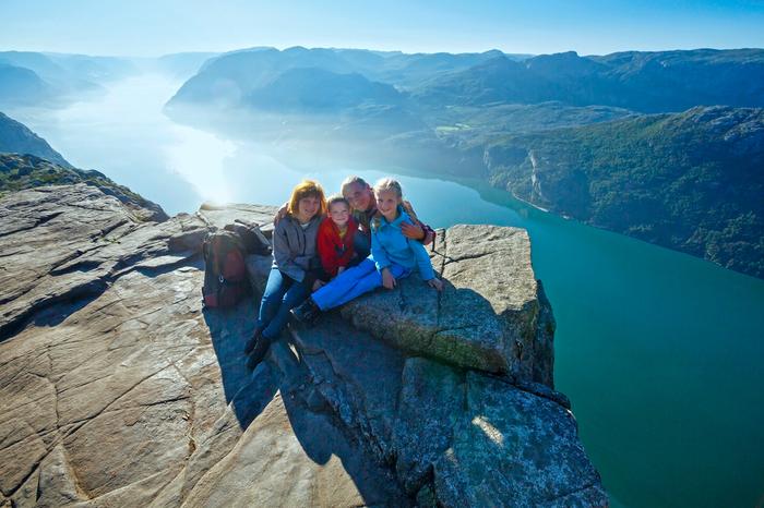 Norwegia z dziećmi