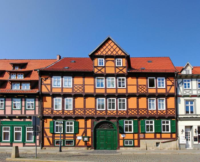 Domy szachulcowe w Quedlinburgu