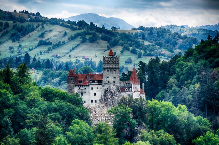Zamek w Branie (Transylwania) - siedziba Drakuli