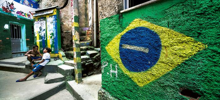 Fawele w Rio de Janeiro