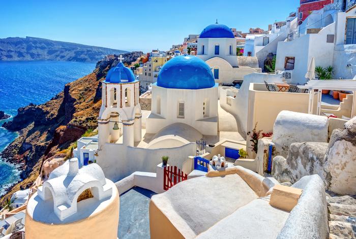 Wyspy greckie: Santorini