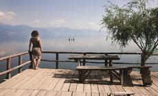 Jezioro Prespa przyciąga swoim spokojem
