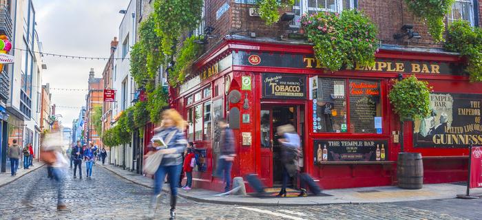 Temple Bar w Dublinie