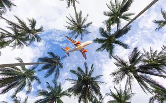 Lot na wakacje w tropikalnym kraju