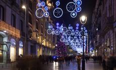 Dekoracje świąteczne w Barcelonie