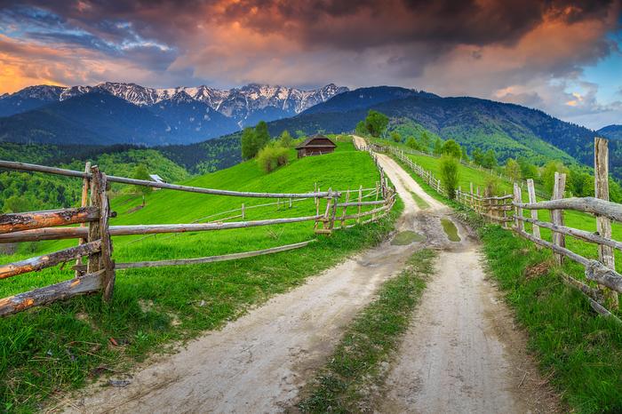 Rumunia, góry w Transylwanii