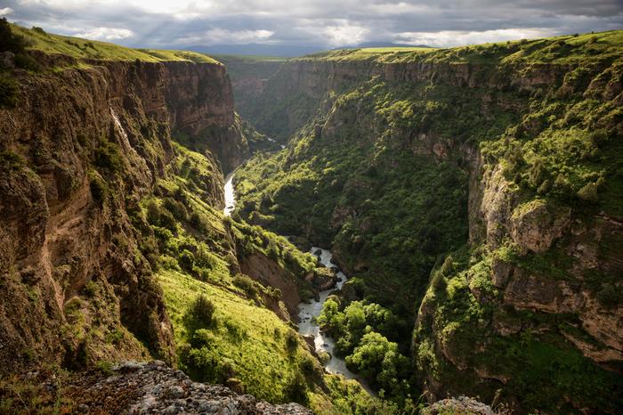 Kazachstan, kanion rzeki Aksu
