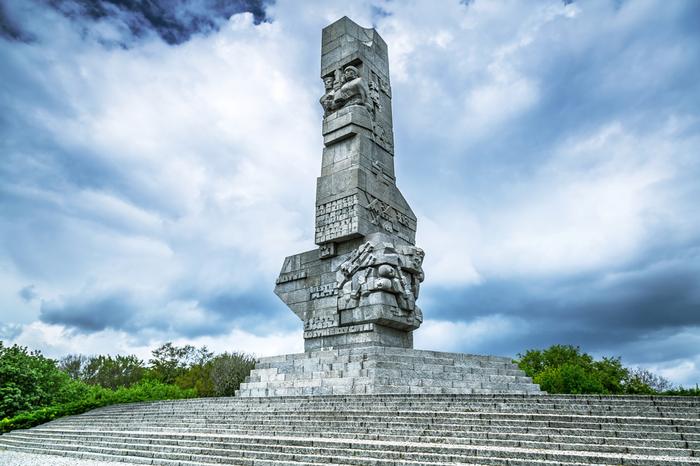 Pomnik Obrońców Wybrzeża w Gdańsku na półwyspie Westerplatte