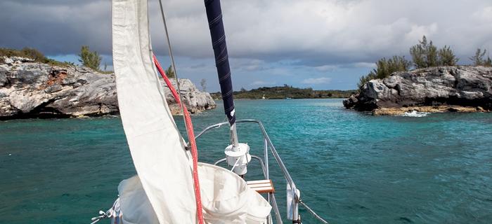 Bahamy, Hatchet Bay to dla żeglarzy idealne schronienie przed silnymi wiatrami z północy