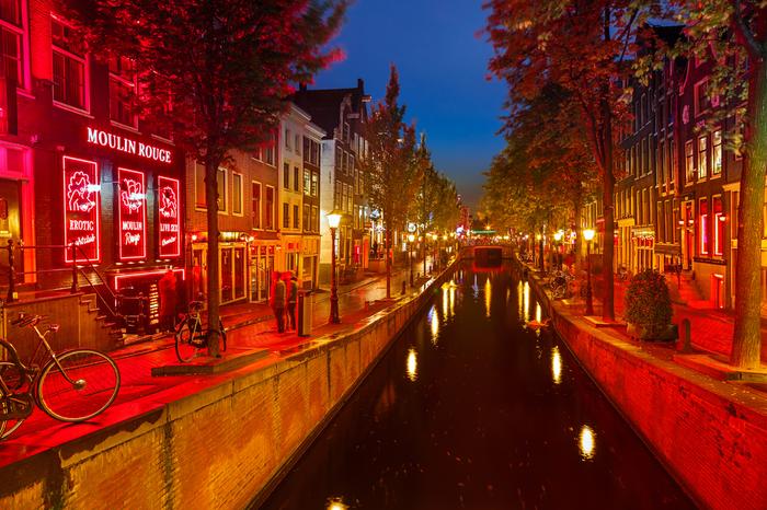 Amsterdam, Dzielnica Czerwonych Latarni