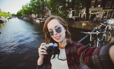 Blogerka w Amsterdamie