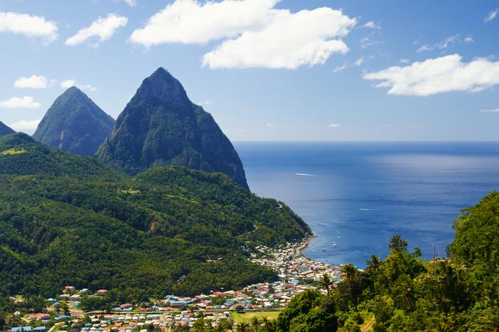Karaiby, Saint Lucia