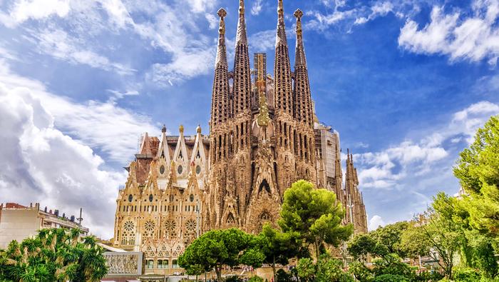 Największą atrakcją Barcelony jest Sagrada Familia