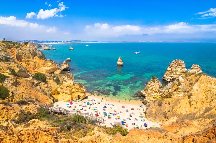 Plaża w Algarve