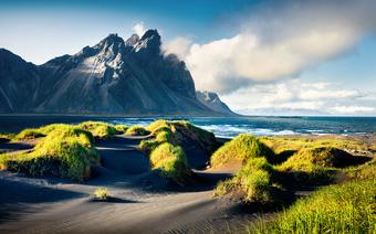 Stokksnes na południowym wschodzie Islandii