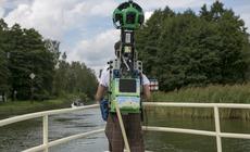Street View Trekker na rzece