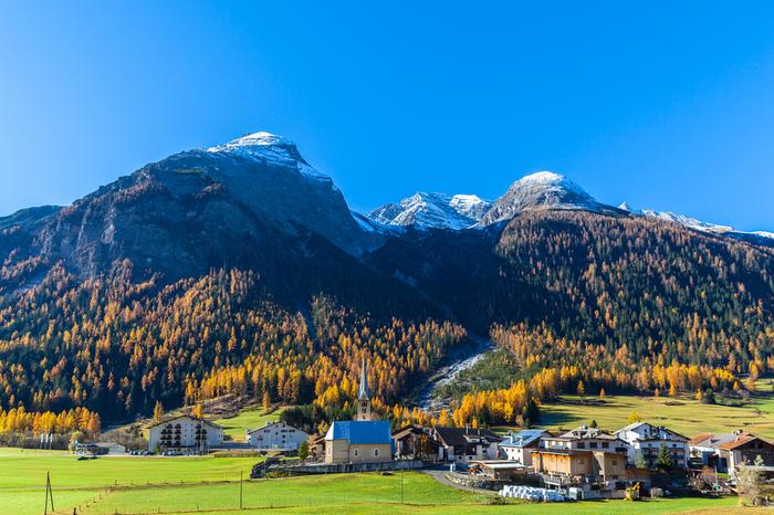 Bergun w Szwajcarii
