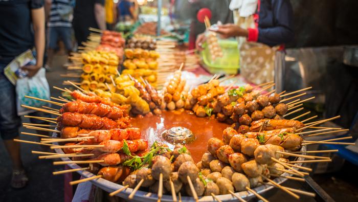 Street food w Bangkoku