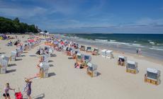 Plaża w Kołobrzegu