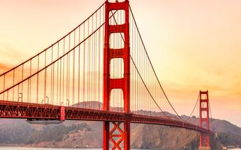 Golden Gate Bridge w San Francisco
