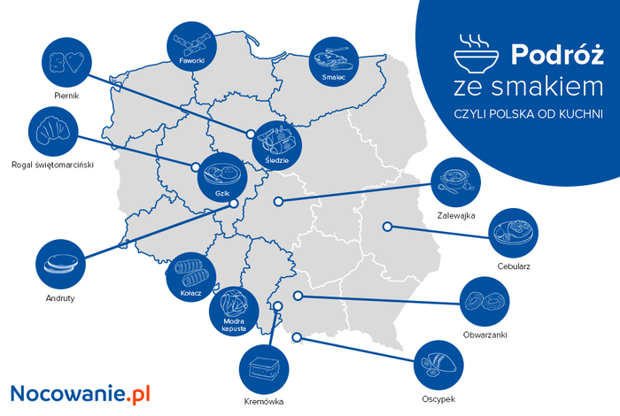 Kulinarna mapa Polski