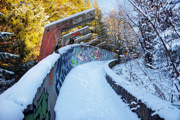 Tor bobslejowy w okolicach Sarajewa