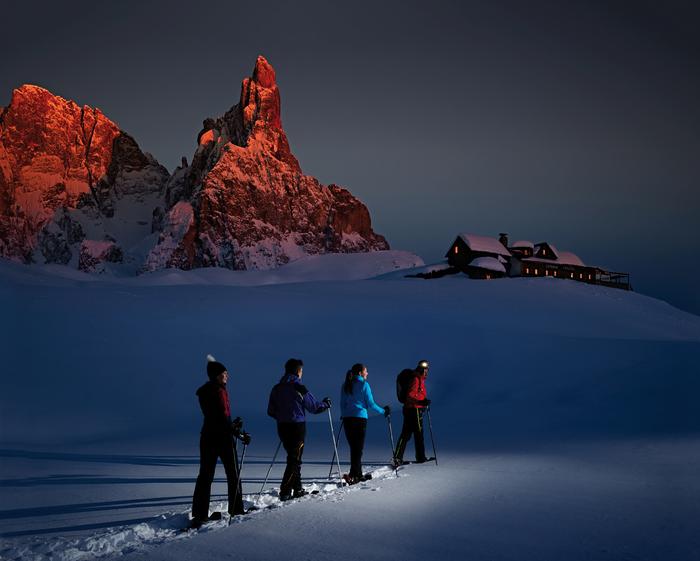 Rakiety śnieżne w Trentino
