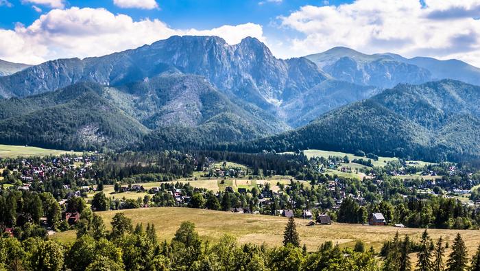 Zakopane jest uznawane za stolicę polskich Tatr