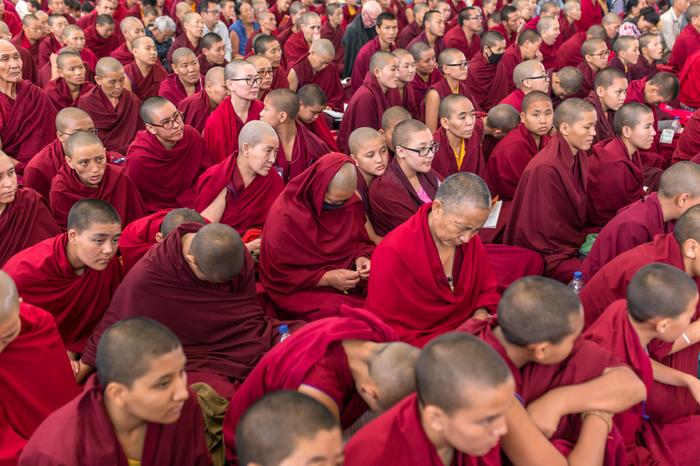 Mnisi buddyjscy w Dharamsali