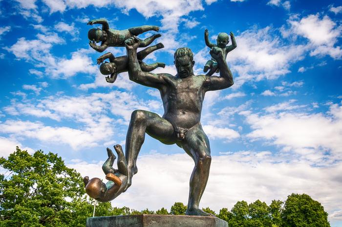 Park Vigelanda w Oslo