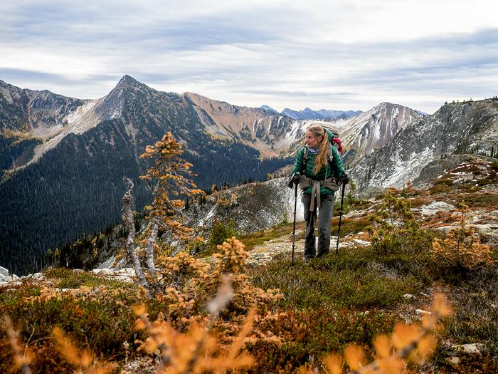 Kamila Kielar trzy tygodnie przed końcem wędrówki Pacific Crest Trail