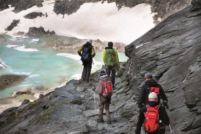 Trekking na lodowcu Pasterze