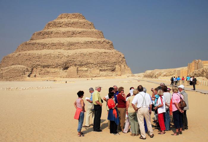 Turyści w Egipcie