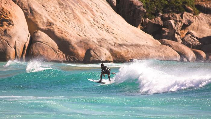 Surferzy w RPA