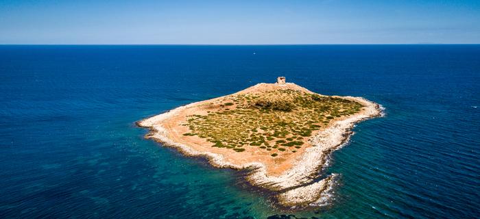 Włoska wyspa Isola delle Femmine do kupienia za milion euro