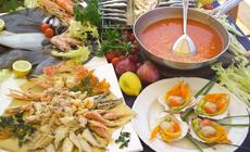 Symbolami lokalnej kuchni są świeże ryby prosto z Adriatyku